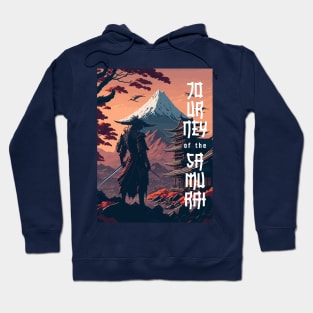 Futuristic Samurai: A Journey Through Time and Tradition Hoodie